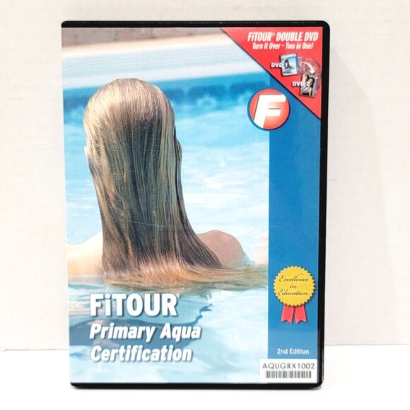 FiTour Primary Aqua and Group Exercise Certification 2 Disc DVD Set 2nd Edition - Picture 2 of 10